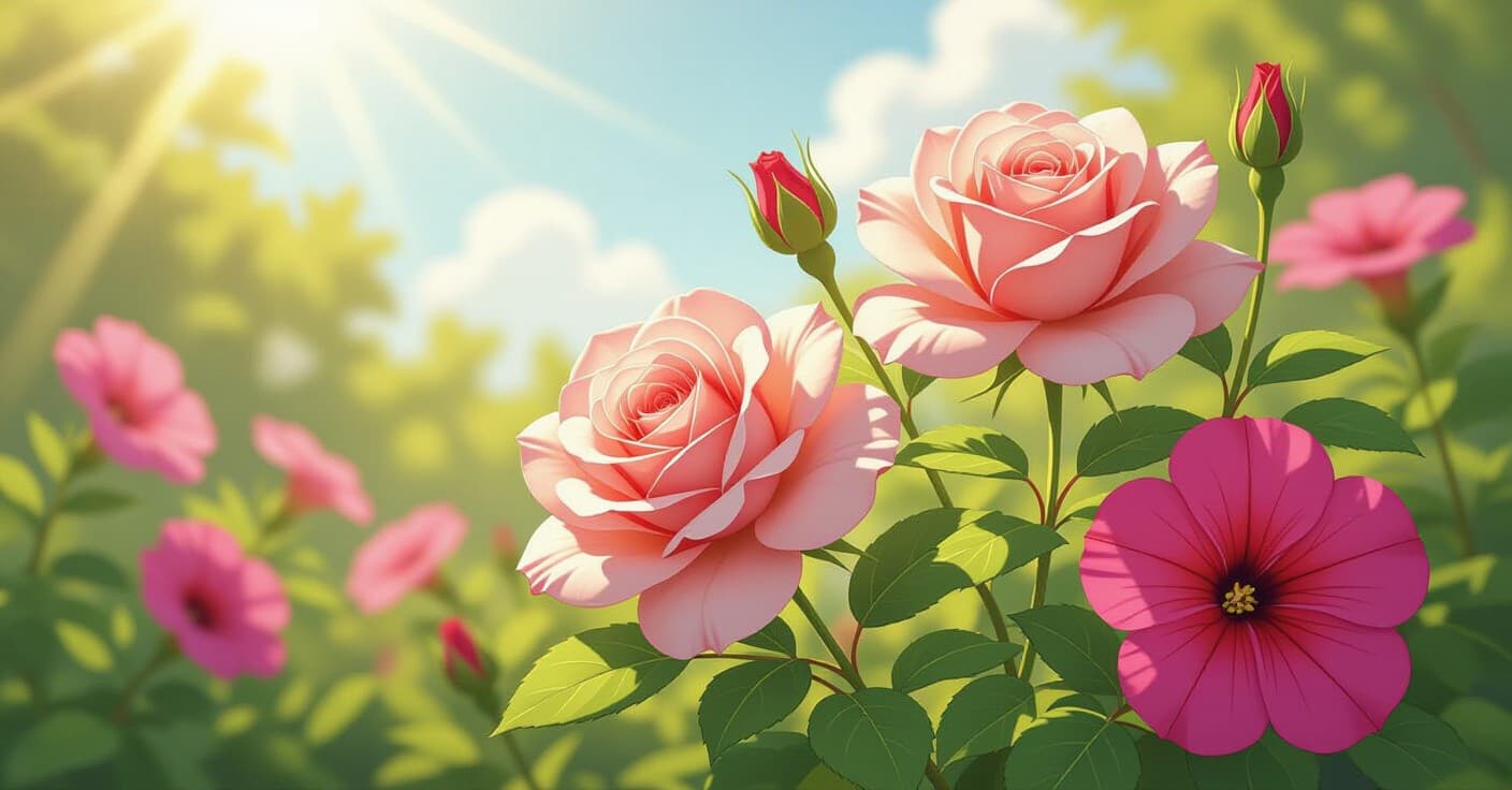 つぼみが劇的に増える！バラとペチュニアの開花を促進する7つの微量要素対策