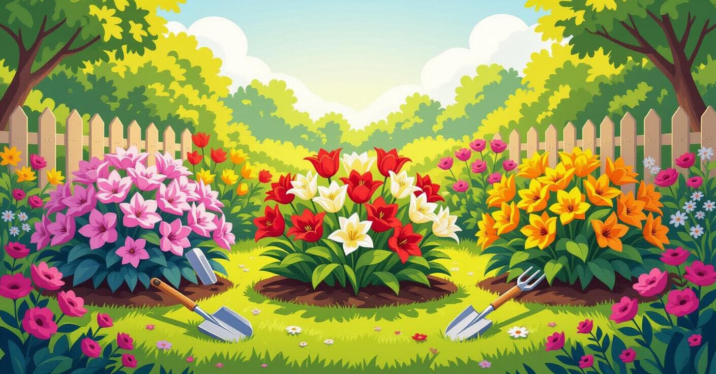 夏中ずつ咲く：一年草花壇の3シーズン継続開花スケジュール