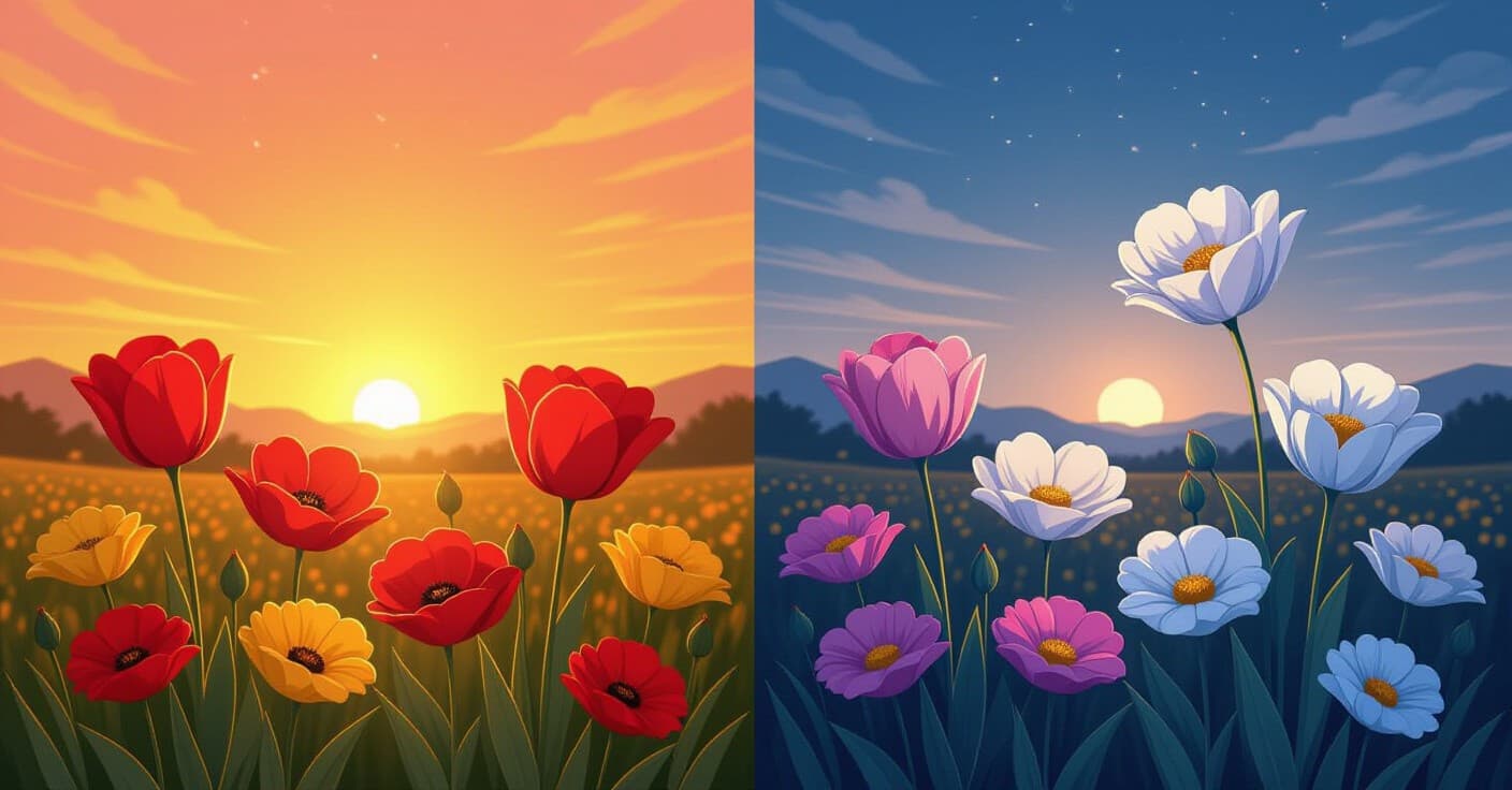 夜明け vs 黄昏：切り花の寿命を最大にする収穫タイミング