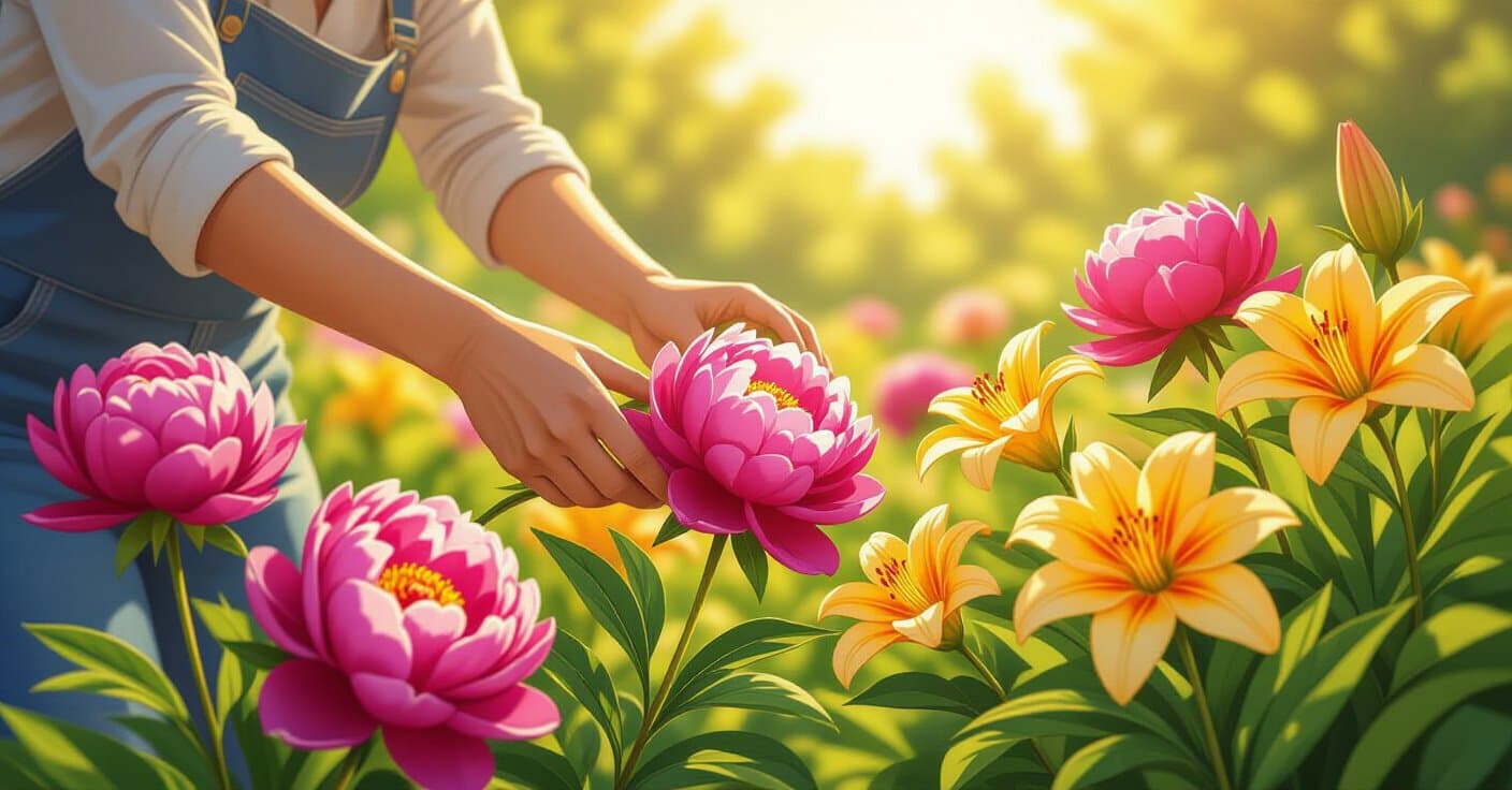 花がら摘み＋株分け：一シーズンで2度楽しむ多年草の開花