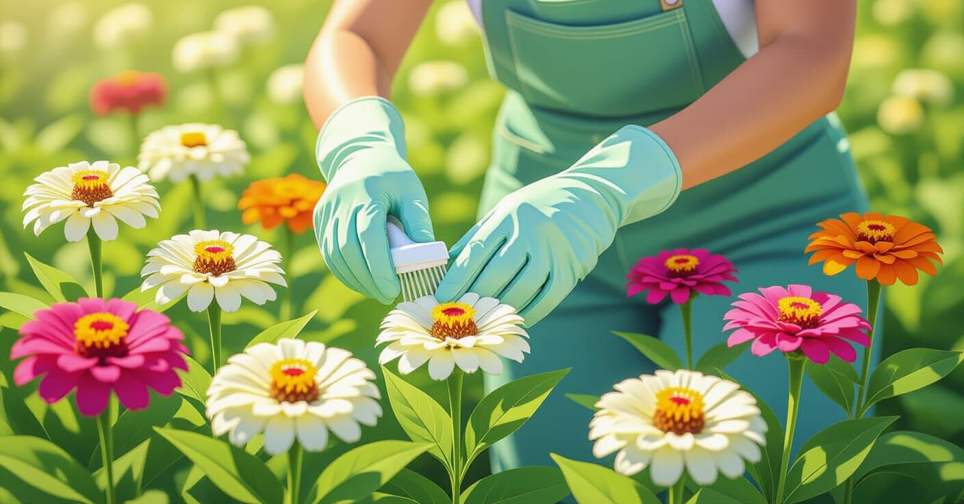 プロのように消毒：うどんこ病が発生しやすいジニアのための漂白剤不使用・道具殺菌ハック