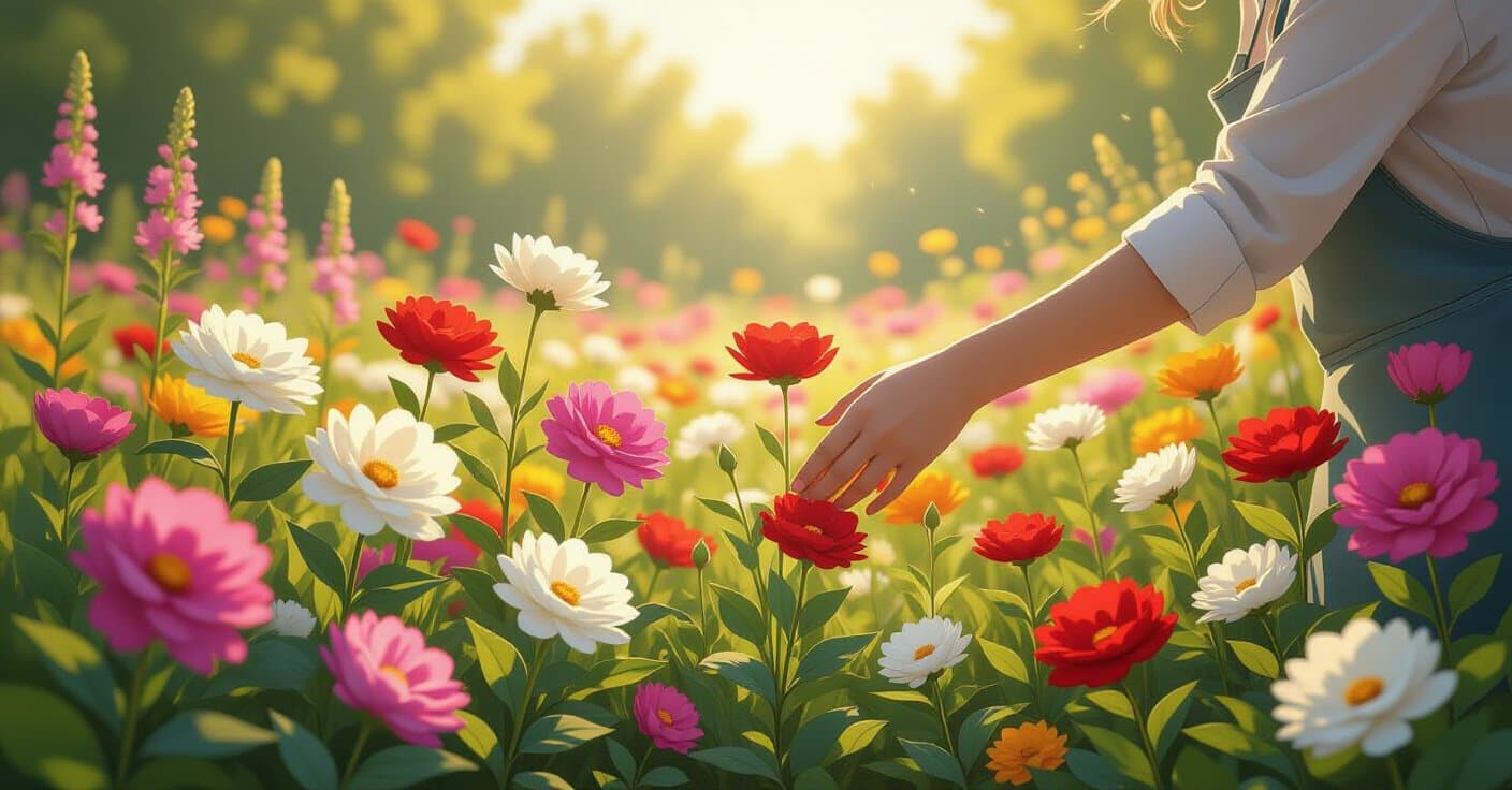 香りの設計：香り高い花園のために開花強度のバランスを調整する