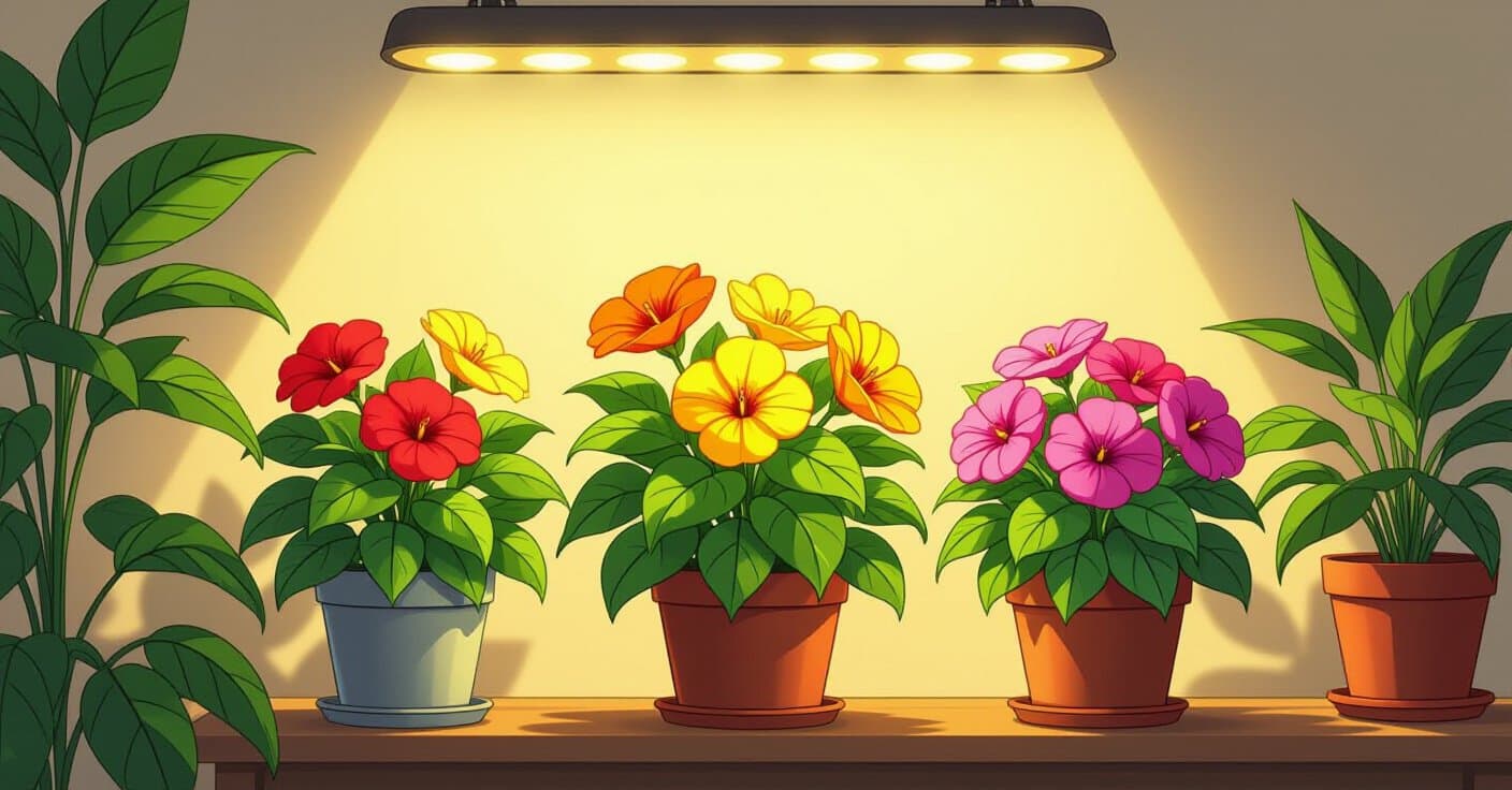 寒さから快適へ：花のパワーを3倍にする室内開花の温度管理テクニック