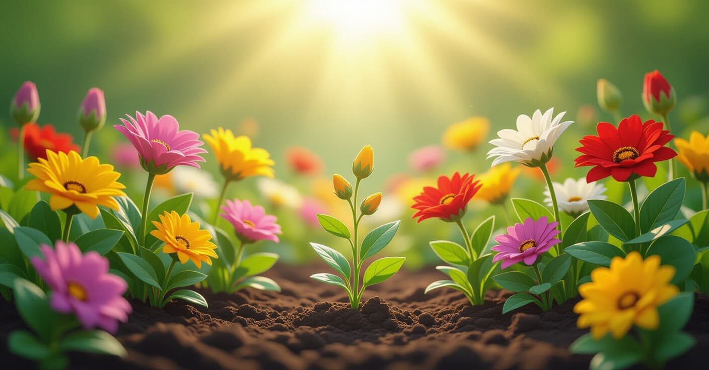 種から花束へ：切り花を200％増やす継続植栽のレイアウト術