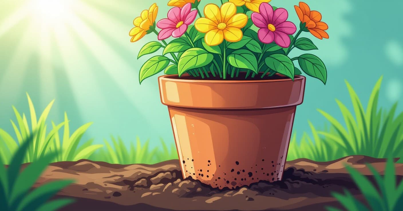 ベランダの鉢植えを水浸しから素晴らしい状態に：DIY排水最適化ガイド