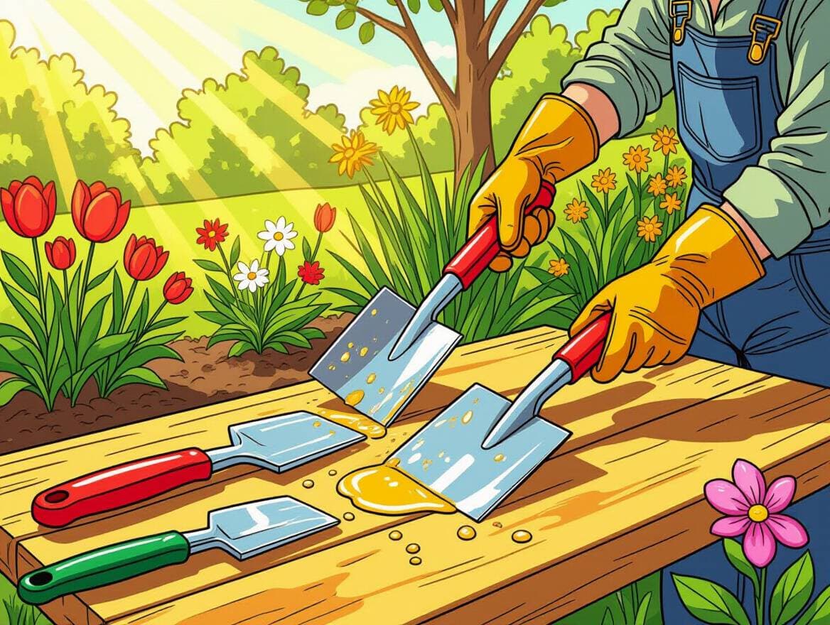 オフシーズンのオーバーホール：ハンドル交換と剪定バサミの校正で花がら摘みを楽に