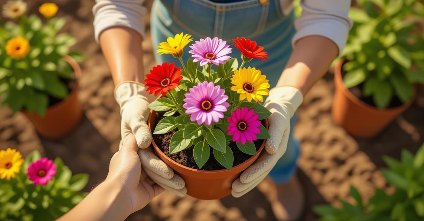 プロのようにローテーション：目を見張る色彩のための花の真菌対策計画