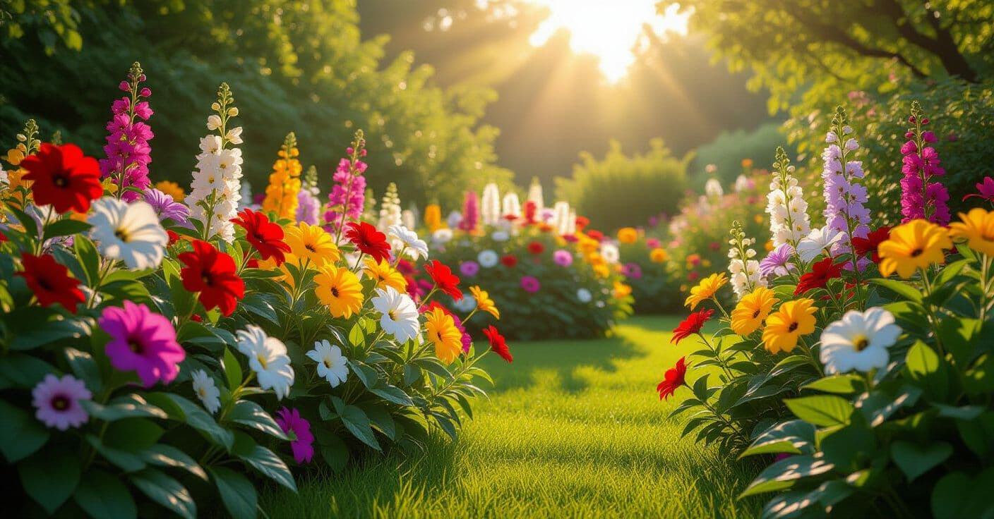 空高くドラマを添える：花壇を一瞬で埋める背の高い一年草9選