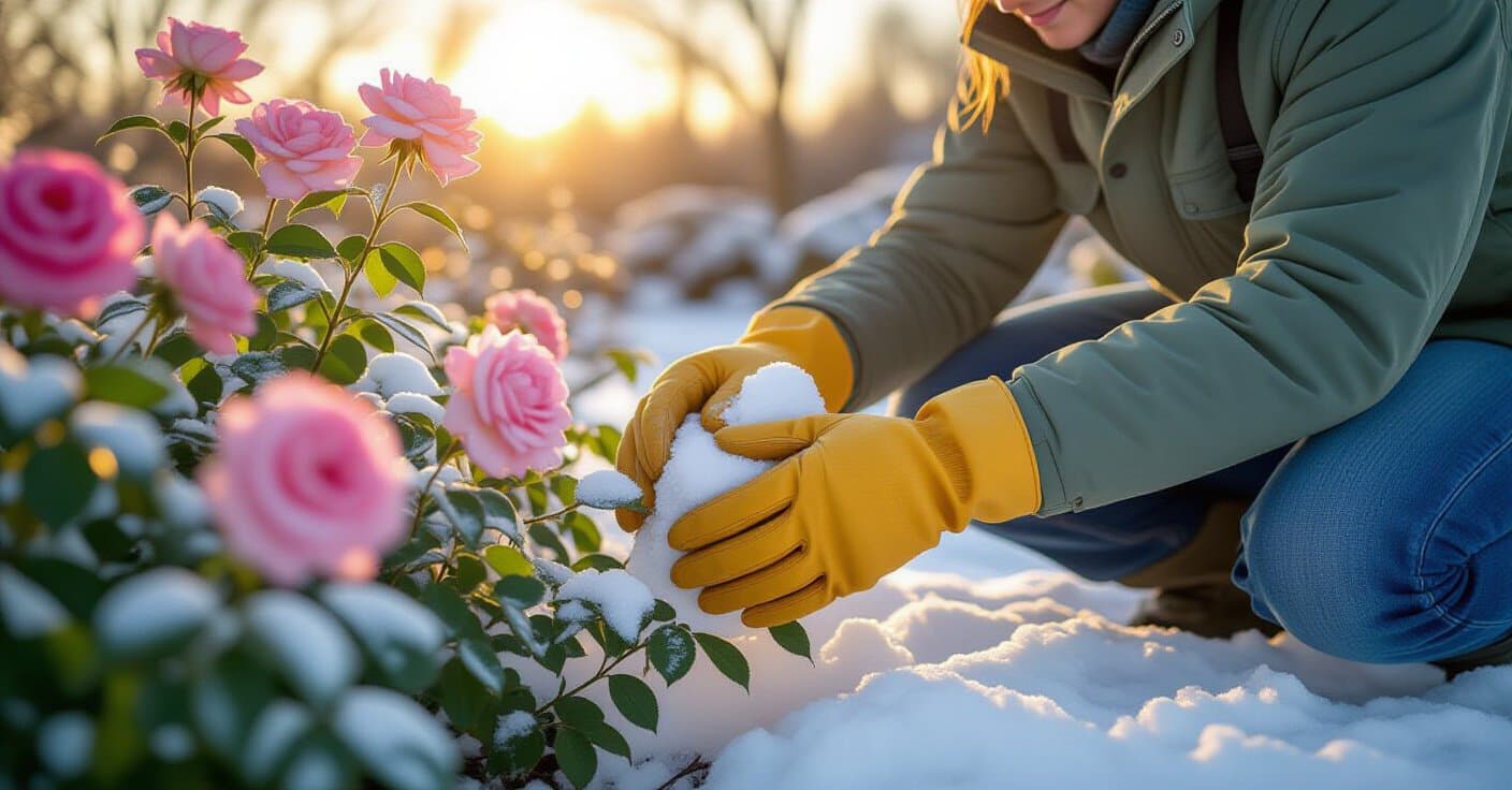 雪国バラ開花ブースト：今すぐバラを防寒して春の爆発的な色を実現