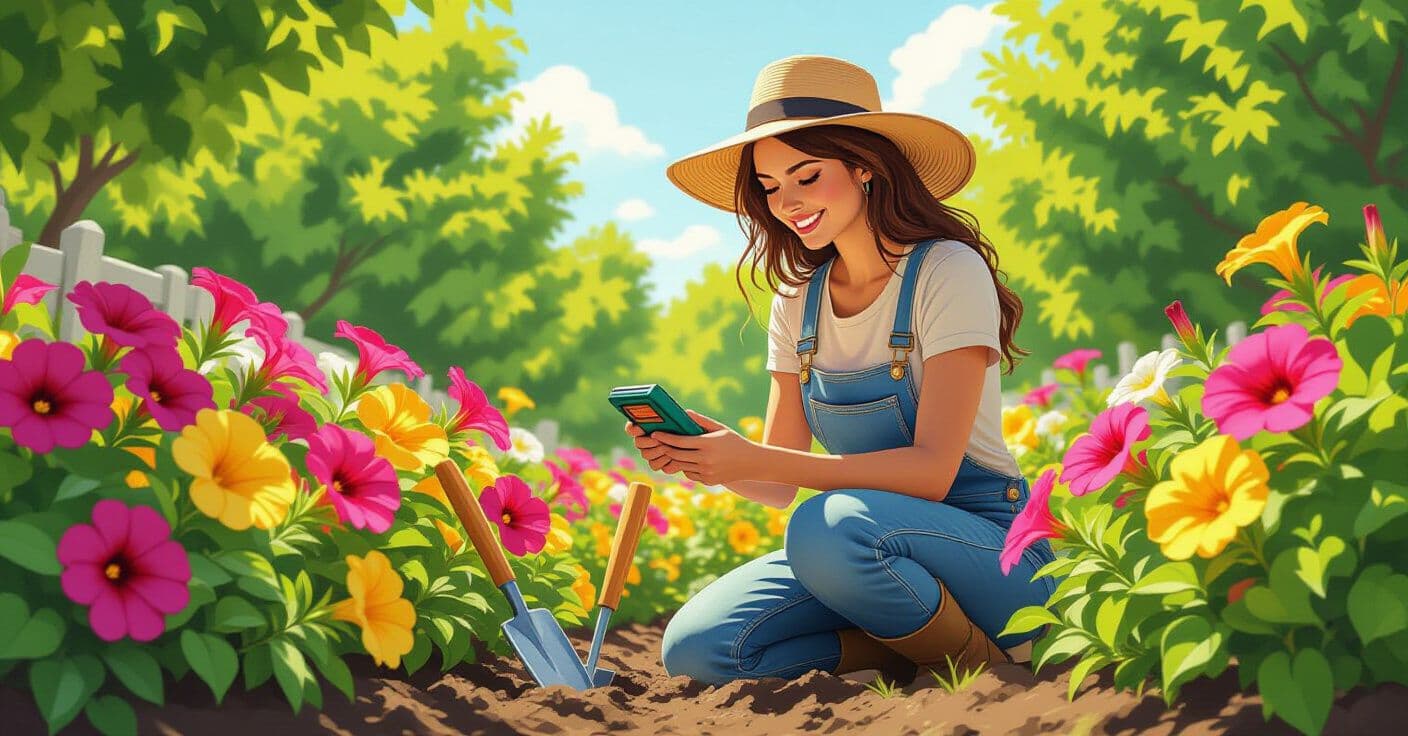 ペチュニアの水のやりすぎを防ごう！人気12種の花に最適な水分計の数値