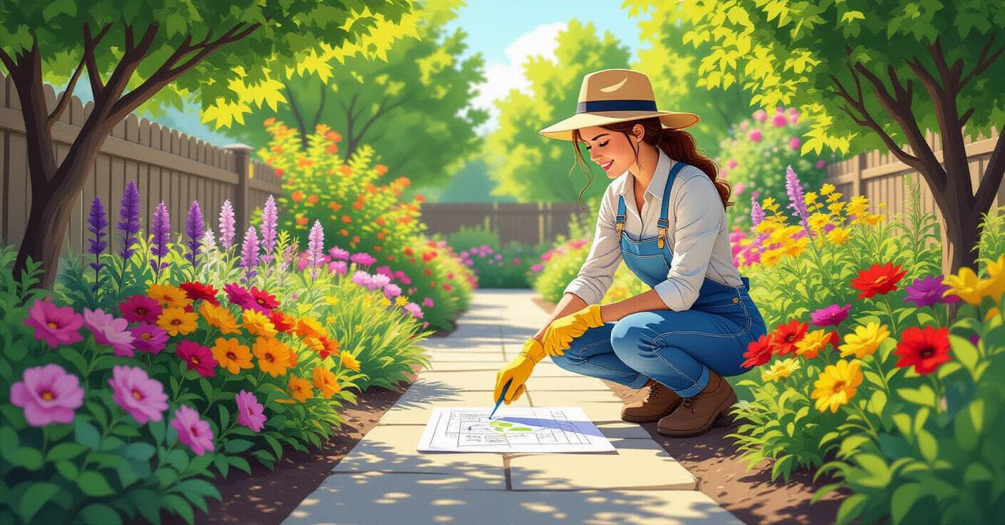 香りの無駄をなくせ！プロのようにガーデンパスの花の香りをマッピングする方法