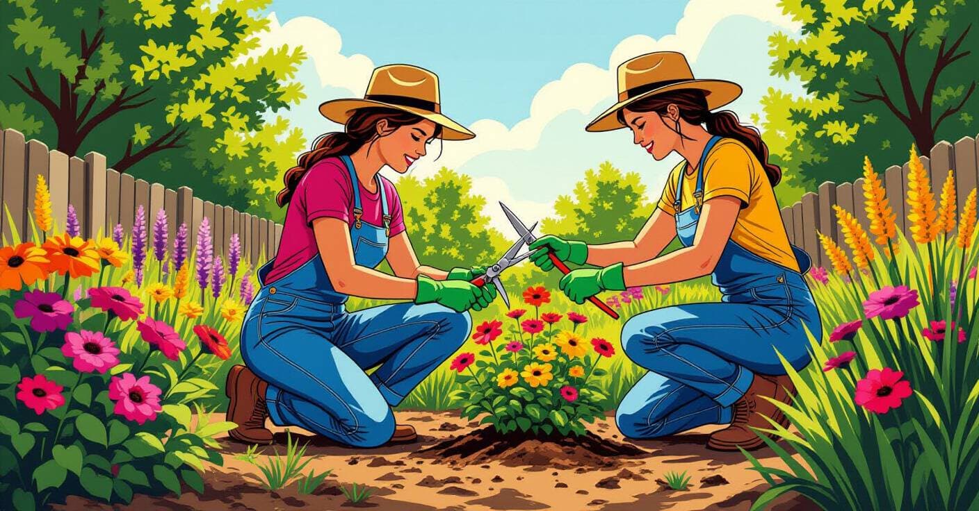 倒れるのを防ごう！多年草をよりこんもり育てるための正確な切り戻し高さ