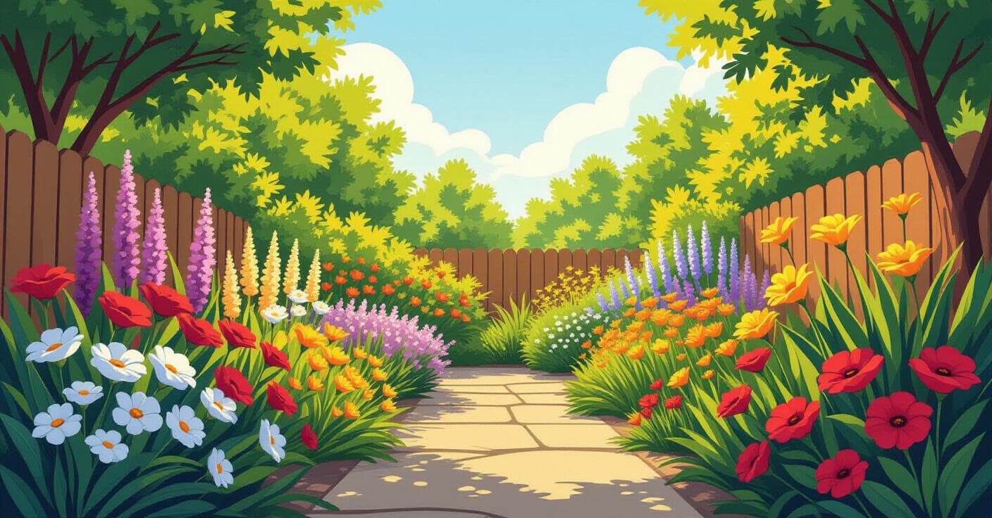 ギャップを解消！隙間のないレイヤリングを実現する中段階の花の高さ調整