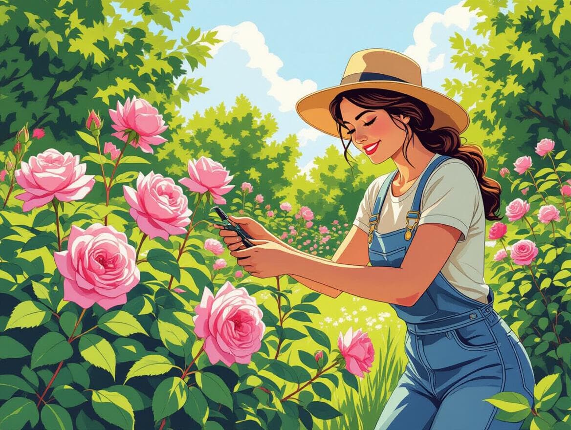 夏の剪定カレンダー：14日で再生する7つの花