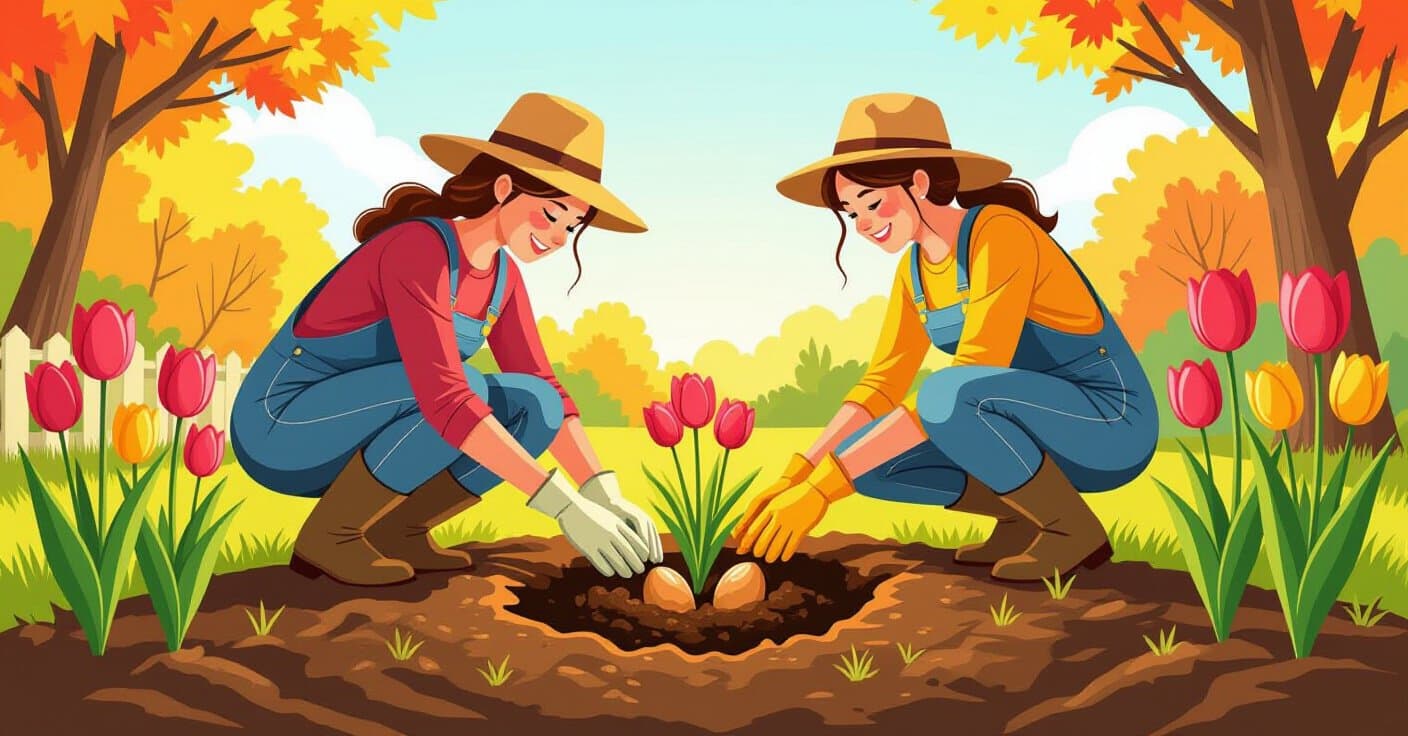 深すぎ？浅すぎ？秋植え球根の植え付け深さガイドで最大級の花を咲かせる方法